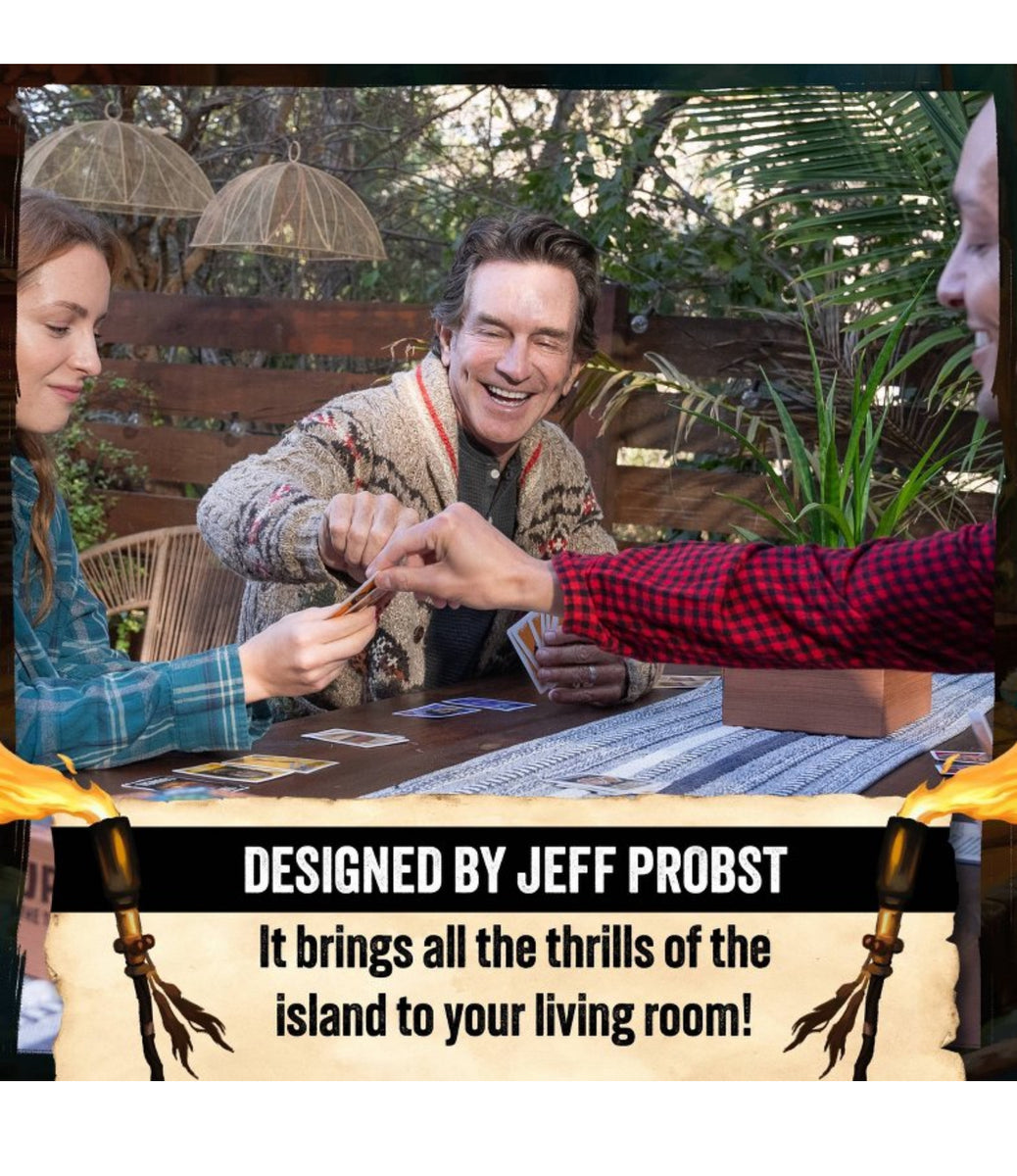 Jeff Probst Survivor Endurance Survivor The Tribe Has Spoken