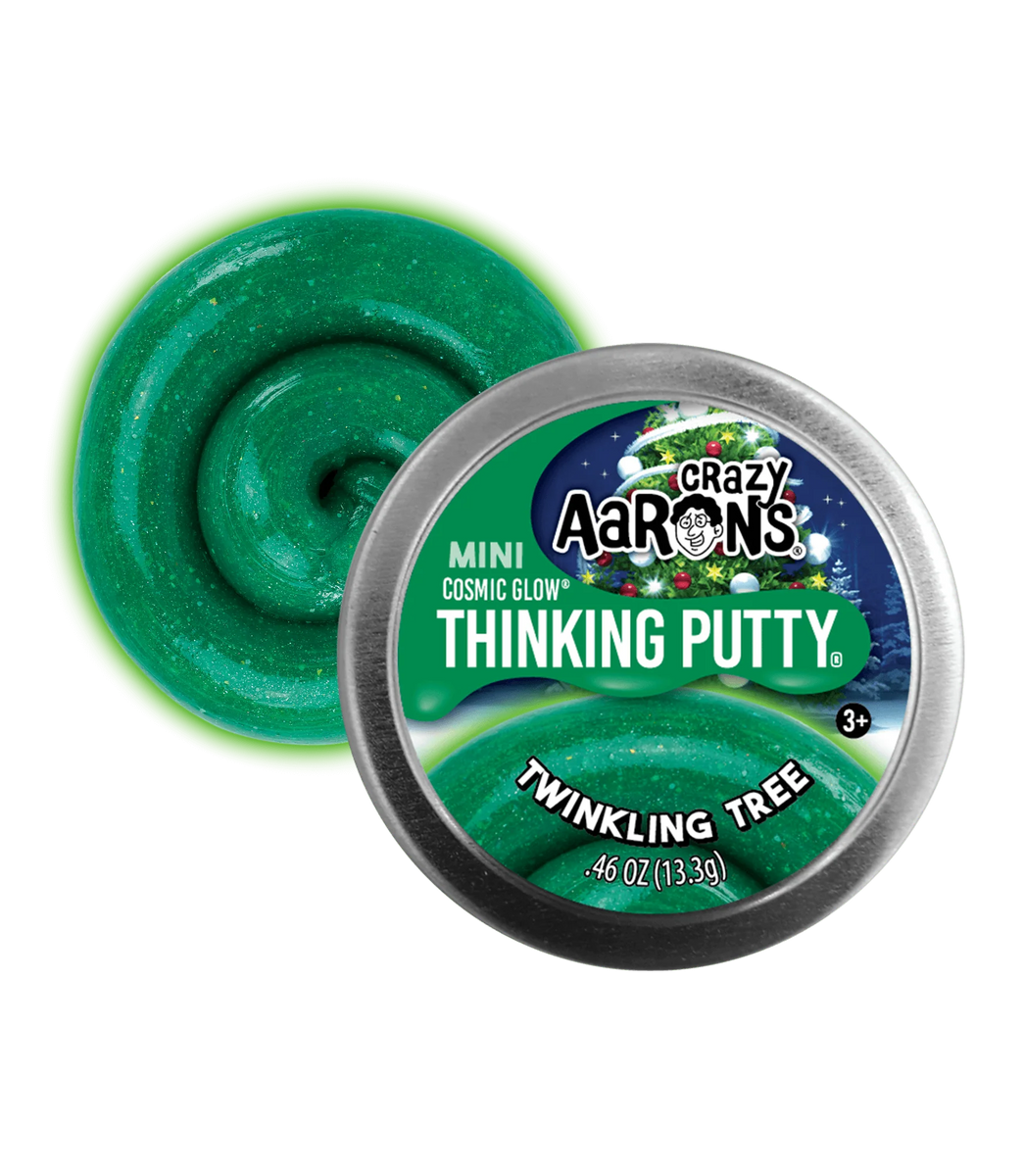 crazy aaron’s stocking stuffers thinking putty mini tins Parkway Presents