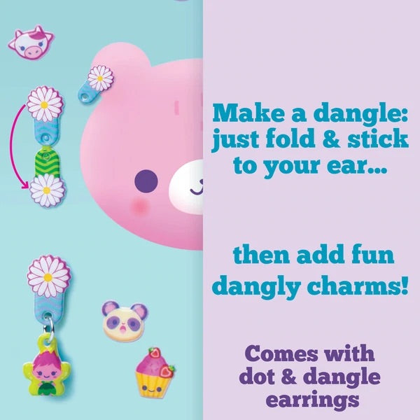 puffy stick on earrings