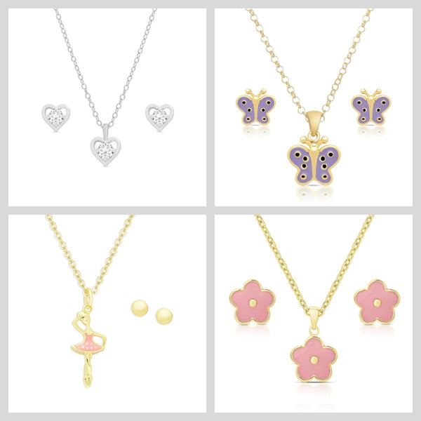 necklace and earring set - assorted designs