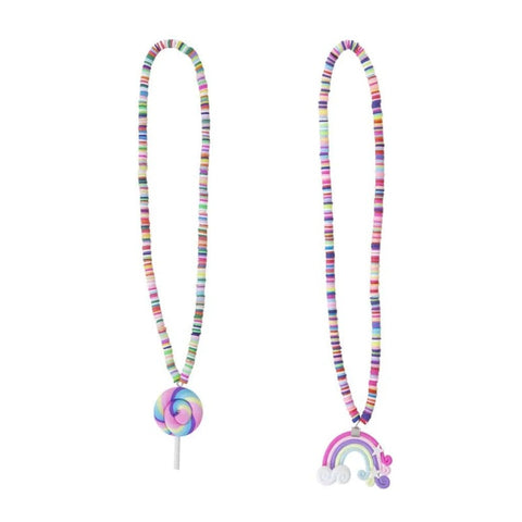 necklace - rainbow or lollipop