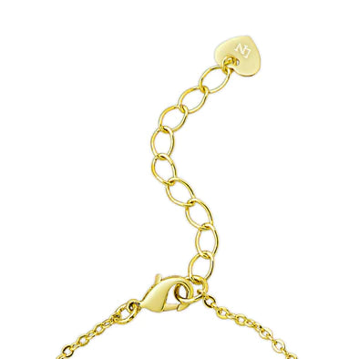 station necklace - hearts or flower
