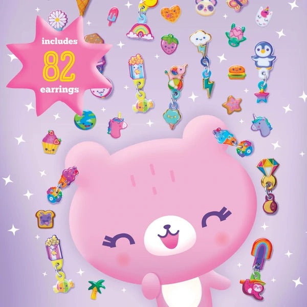 puffy stick on earrings