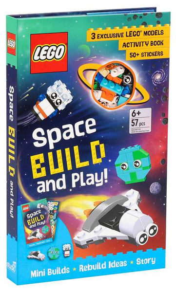 lego space build and play