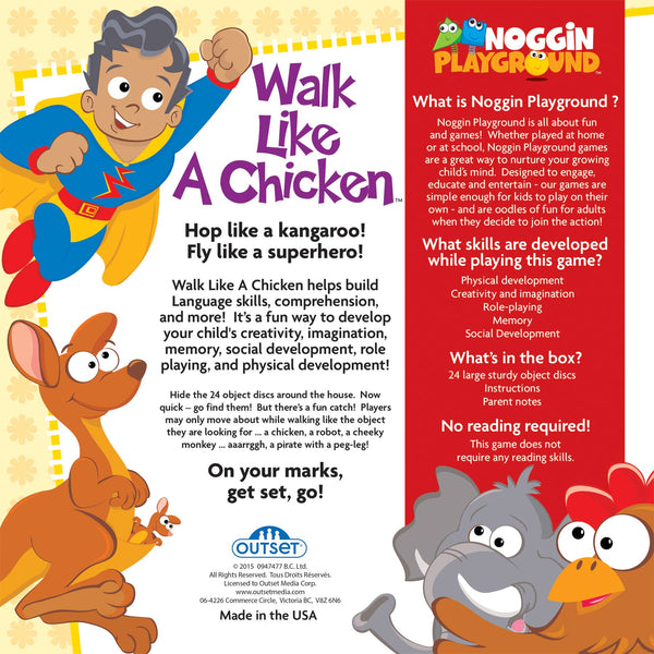 walk like a chicken
