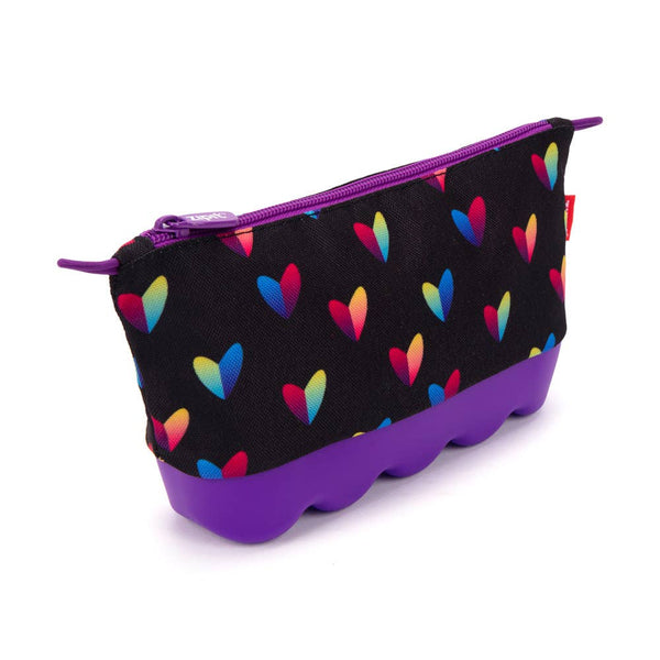 zipit hearts silicone pencil case