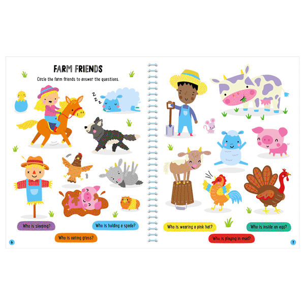 sticker world activity book