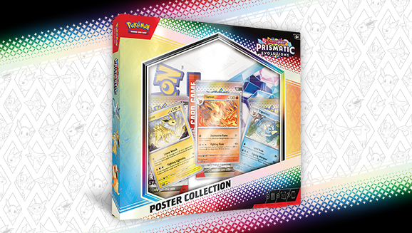 pokemon scarlet and violet prismatic evolutions poster collection