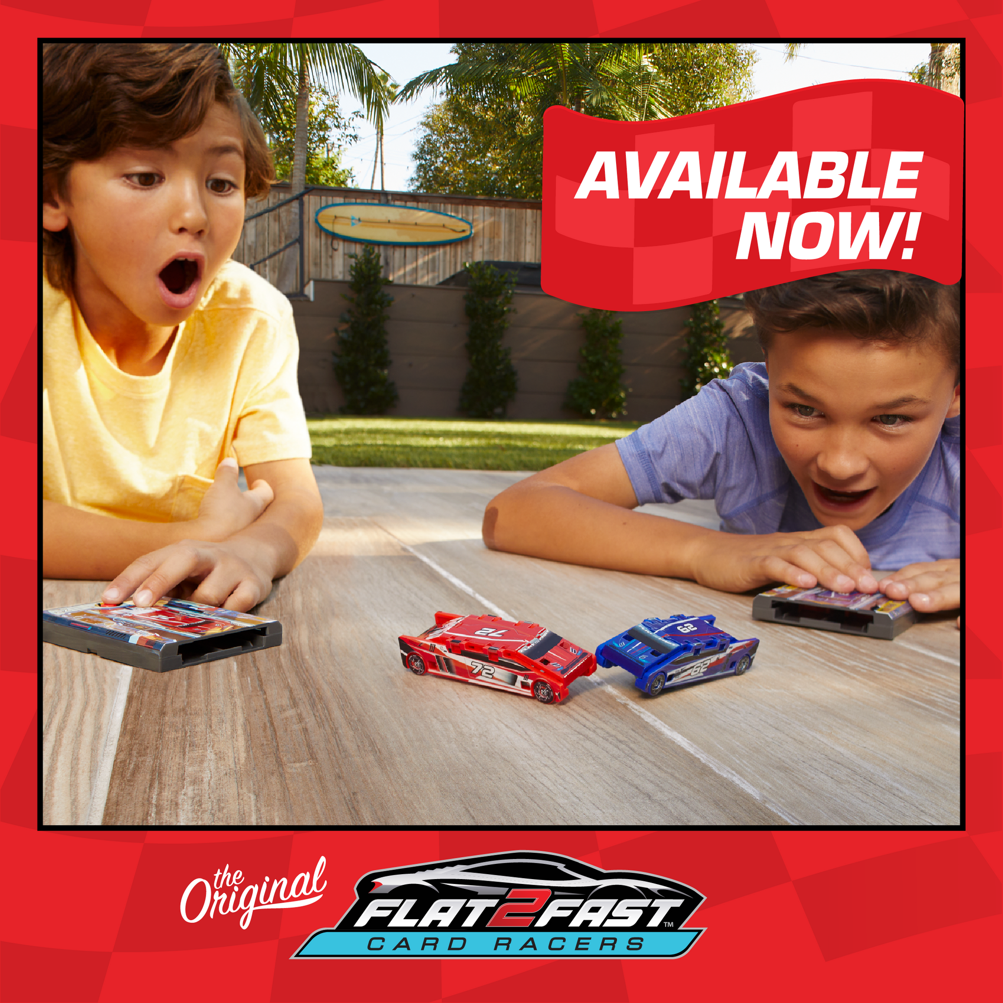 flat 2 fast card racers – Parkway Presents