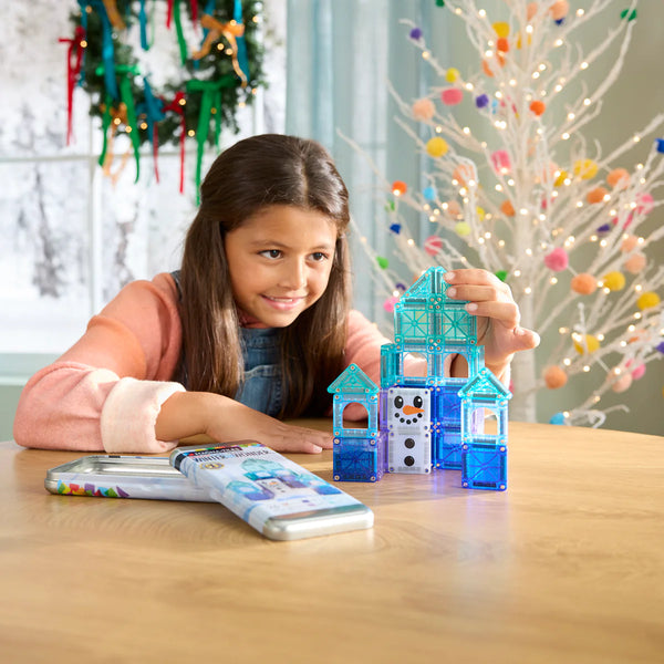 magna-tiles micro mags travel - winter wonderland