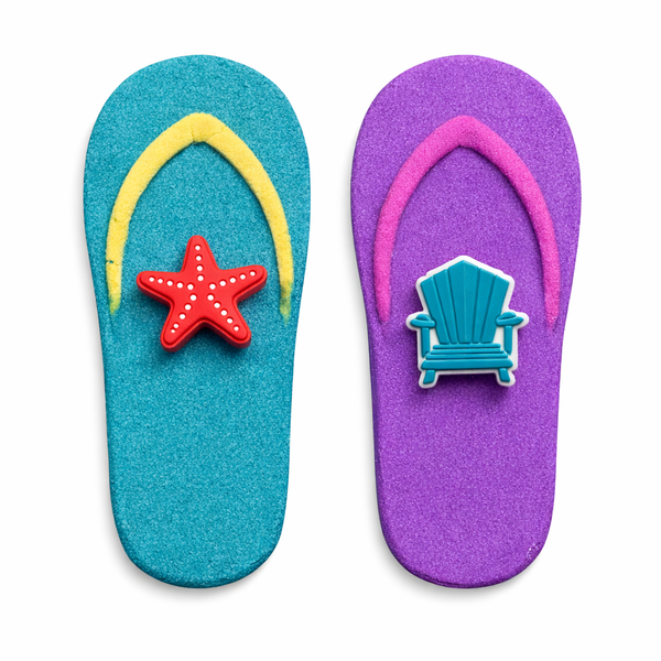 flip flop bath bomb