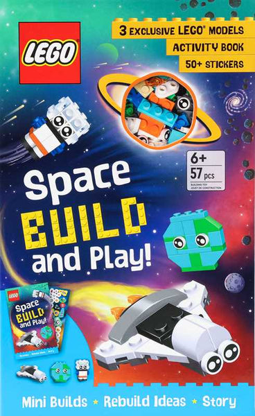 lego space build and play