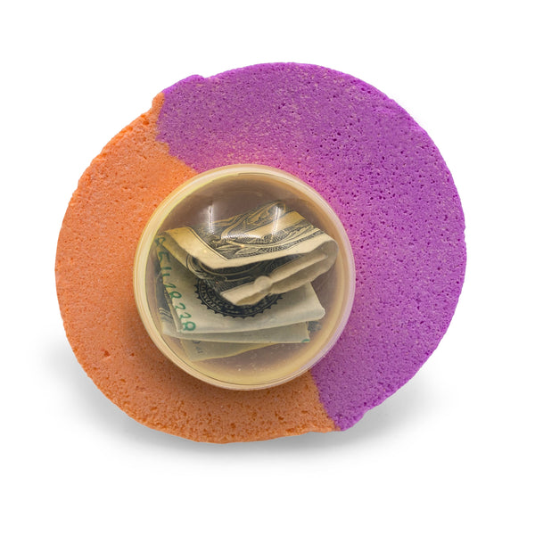 mystery money bath bomb