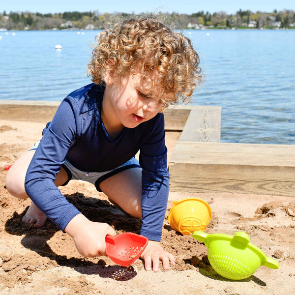 5 piece sand toy set