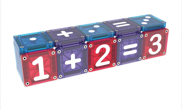 magna-tiles micromags learn numbers