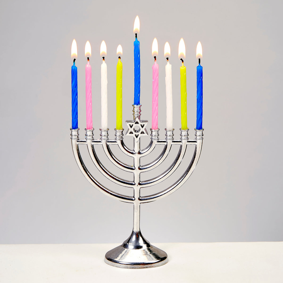 mini menorah set w/ candles – Parkway Presents