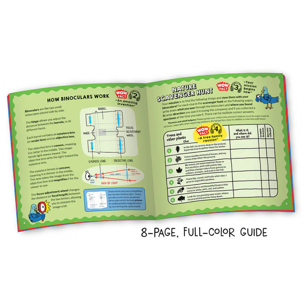 kid’s binoculars and nature explorer kit