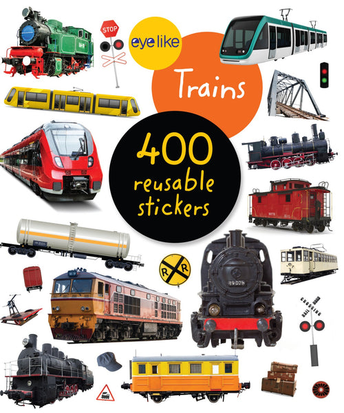 eye like reusable sticker book