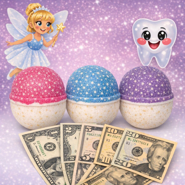 tooth fairy bath bomb