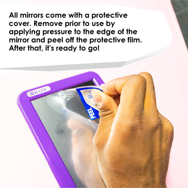 magnetic locker mirror