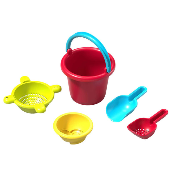 5 piece sand toy set