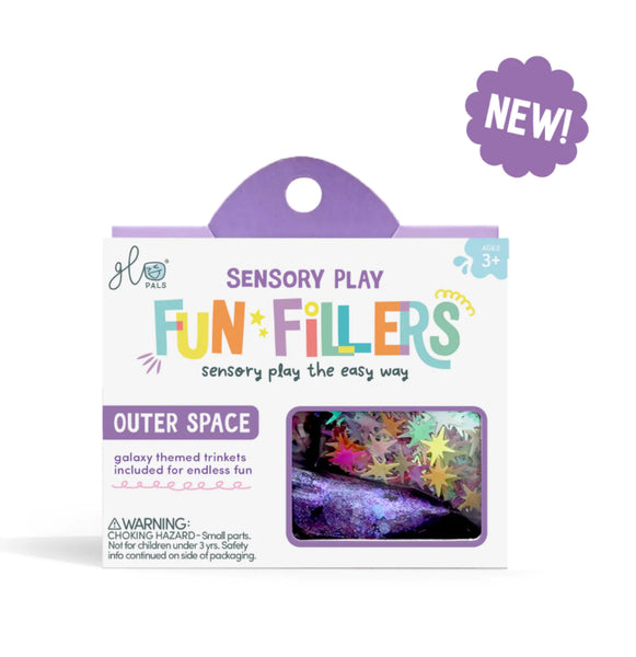 sensory play jar and fun fillers