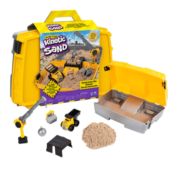 kinetic sand construction site