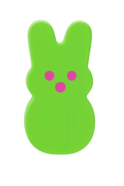 bunny bath bomb w/easter charm