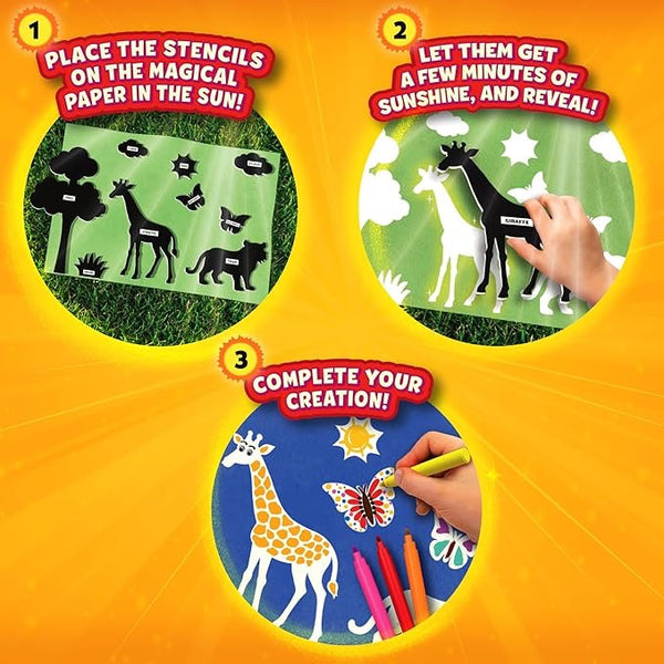 magical reveal art - animals