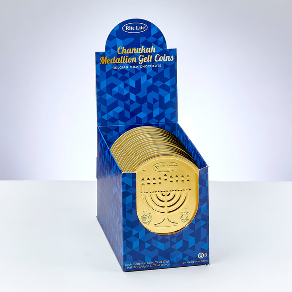chanukah medallion gelt coins