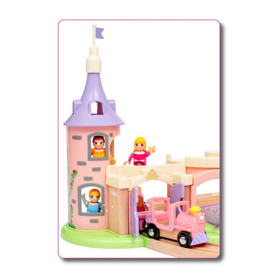 brio disney princess castle set