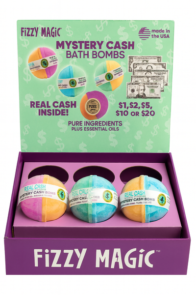 mystery money bath bomb
