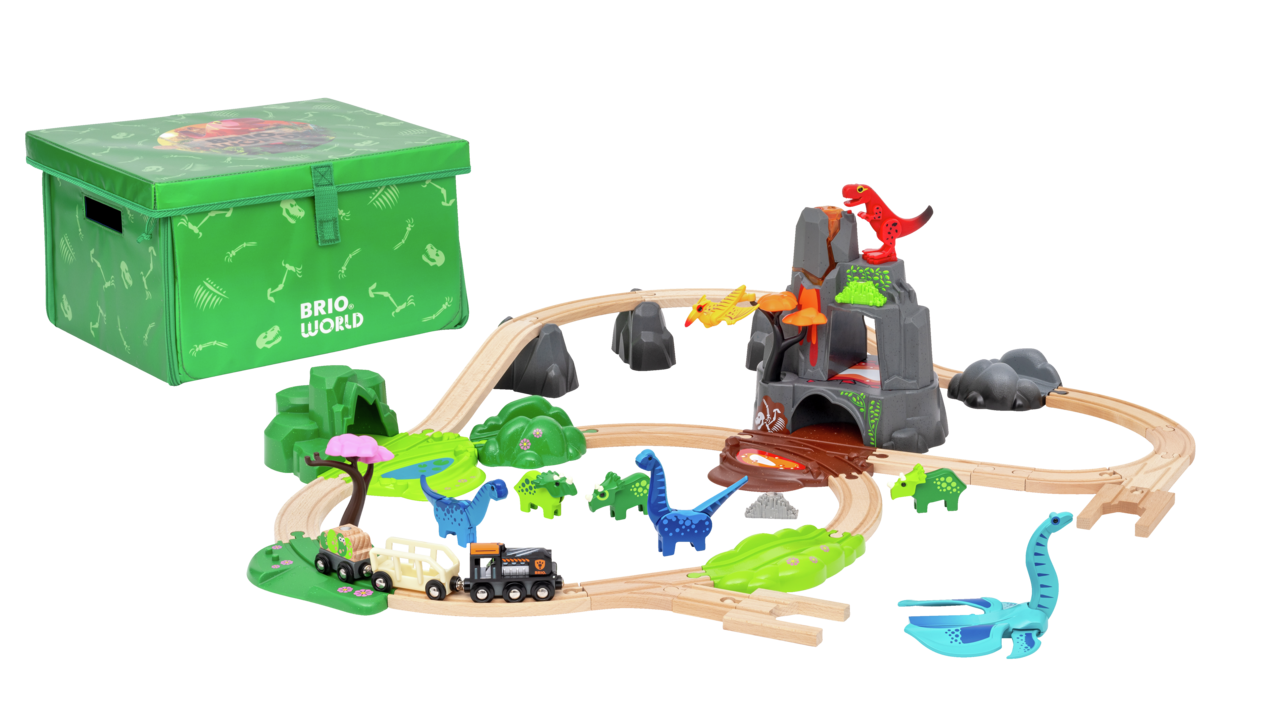 brio dinosaur deluxe set 36104 Parkway Presents