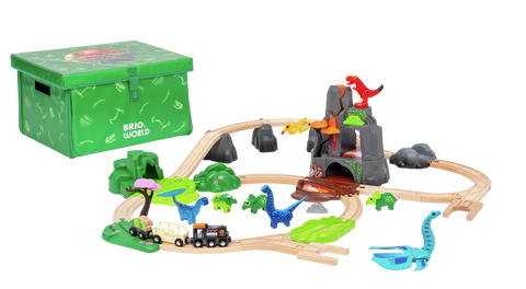 brio dinosaur deluxe set 36104
