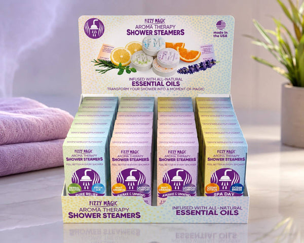 aroma therapy shower steamers