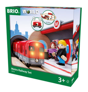 brio metro railway set