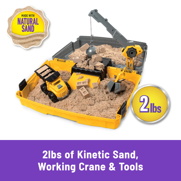 kinetic sand construction site