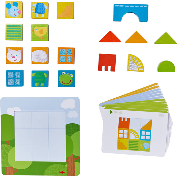 animal squares arranging game