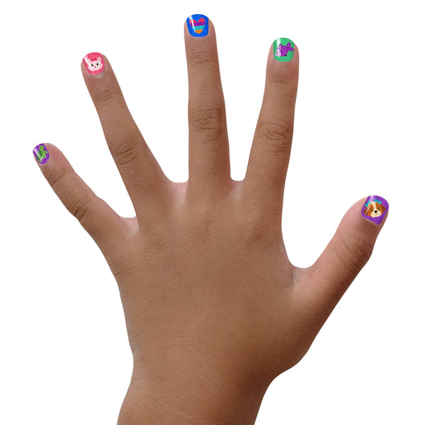 nail art - assorted designs