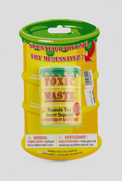 toxic waste squishi toy