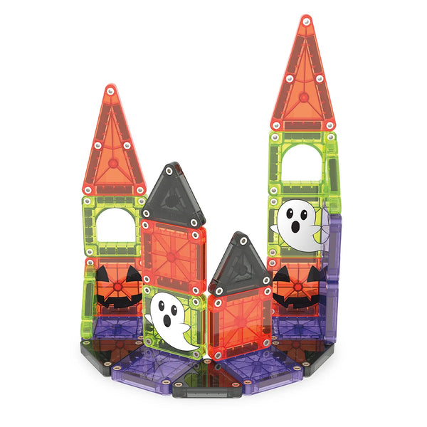 magna-tiles micromags travel - spooky
