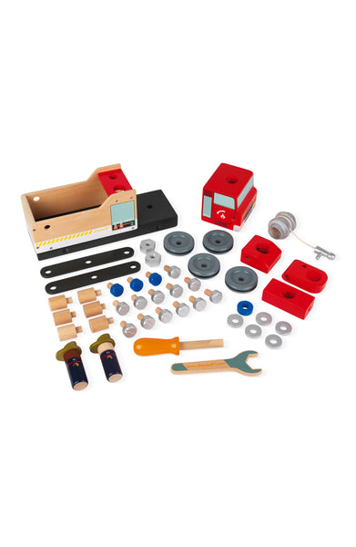 brick kid’s fire truck