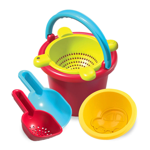 5 piece sand toy set