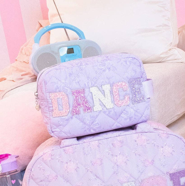 dance floral cosmetic bag