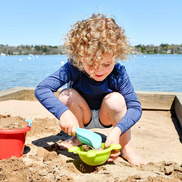 5 piece sand toy set