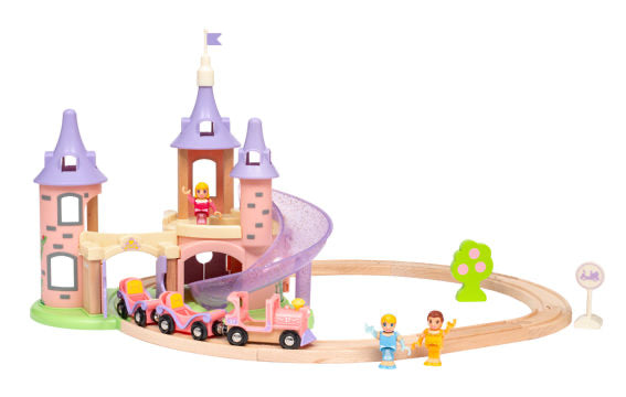 brio disney princess castle set