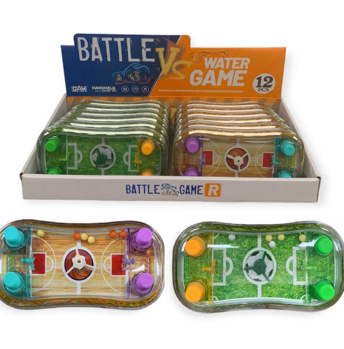water game - basketball soccer hockey