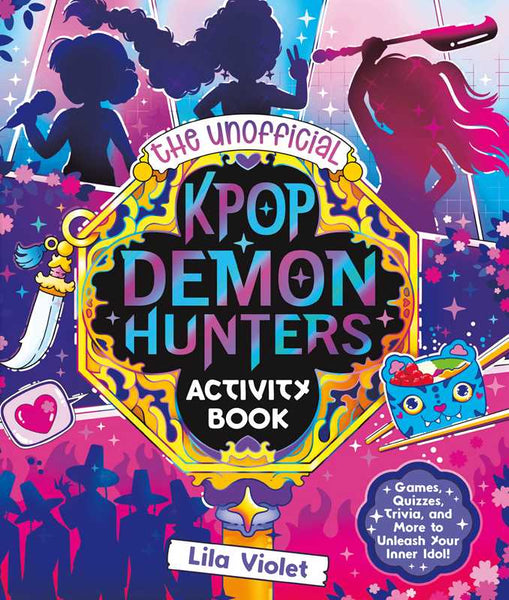 unofficial k-pop demon hunters activity book