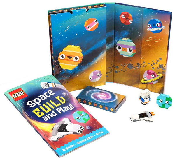 lego space build and play