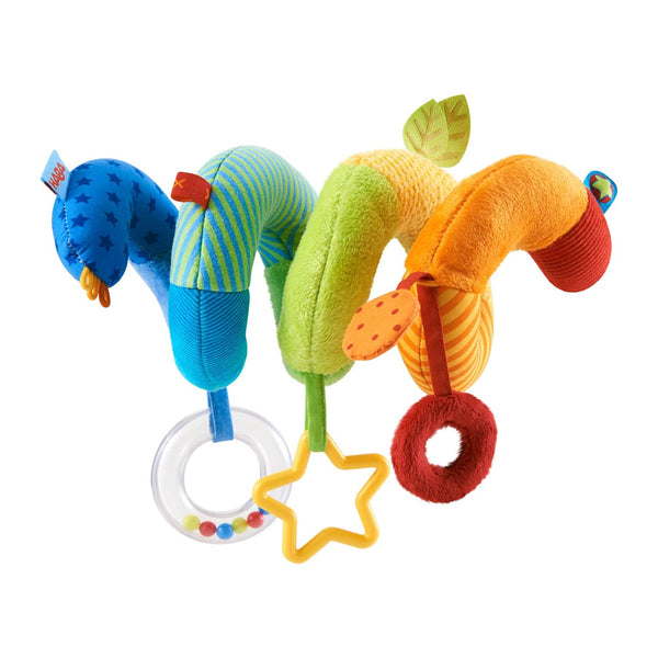 rainbow activity spiral stroller toy
